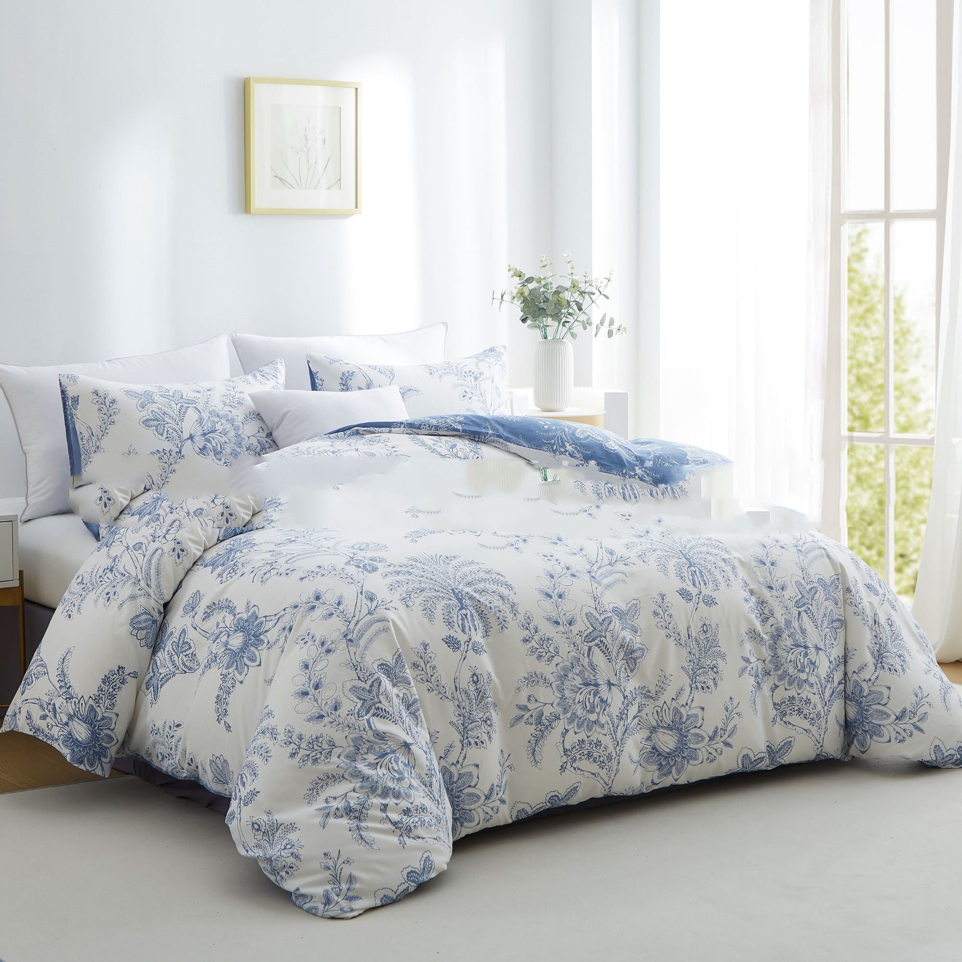 Quilt Cover Three-piece Double Bedding